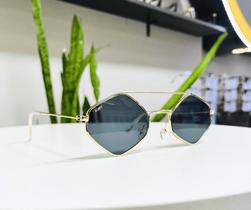 Oculos solar hexagonal - unissex