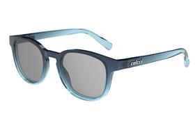 Óculos Solar Infantil Colcci Malu Fun C0245kc309 Azul Translúcido Lente Cinza Espelhada cat1 -