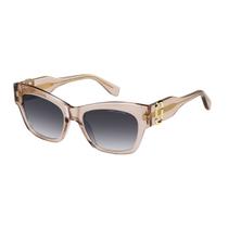 Óculos Solar Marc Jacobs 762/s Fwm 54 Nude Translúcido Lente Cinza Degradê - Óculos Solar Marc Jacobs 762/s Fwm 54 Nude Translúcido Lente Cinza Degradê -