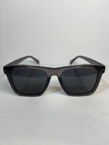 Óculos solar masculino acetato cinza fosco