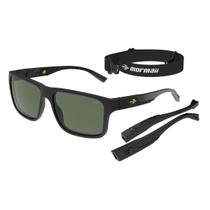 Óculos Solar Mormaii Ancara 3 M0165aas71 Preto Fosco Lente Verde cat1 - Óculos Solar Mormaii Ancara 3 M0165aas71 Preto Fosco Lente Verde cat1 -