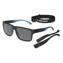 Óculos Solar Mormaii Ancara 3 M0165kc601 Azul Fosco Lente Cinza cat1 - Óculos Solar Mormaii Ancara 3 M0165kc601 Azul Fosco Lente Cinza cat1 -