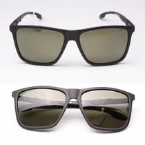 Óculos Solar Mormaii Hawaii C/Preto Fosco L Verde Polarizada