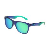 Óculos Solar Mormaii Milão Ng M0132ke685 Azul Fosco Lente Verde Espelhada