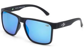 Óculos Solar Mormaii Monterey M0029a1497 - Preto Fosco - Lente Azul Espelhada