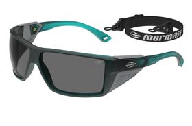 Óculos Solar Mormaii Side Shield S M0164kcp01 Verde Fosco Lente Cinza
