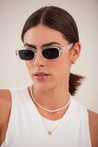 Óculos Solar Nina Transparente - Essentials - ÓR Eyewear - Proteção UV 400