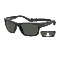 Óculos Solar Polaroid Pld7031/s 807m9 59 Preto Fosco Lente Cinza Polarizada