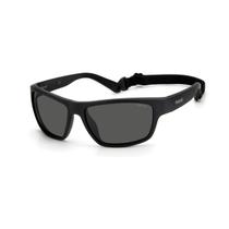 Óculos Solar Polaroid Pld7037/s 807m9 60 Preto Fosco Lente Cinza Polarizada Óculos Solar Polaroid Pld7037/s 807m9 60 Preto Fosco Lente Cinza Polarizada