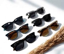 Oculos solar quadrado pequeno unissex