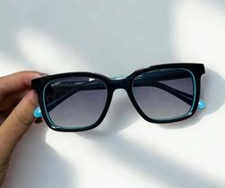 Oculos solar quadrado pequeno unissex