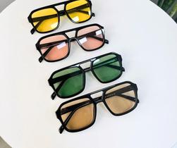 Oculos solar quadrado-unissex