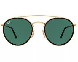 Óculos Solar Ray-Ban Rb3647-n 001 51-22 Round Double Bridge Óculos Solar Ray-Ban Rb3647-n 001 51-22 Round Double Bridge