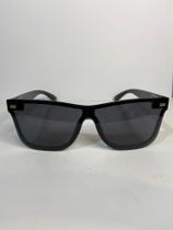 Óculos solar unisex preto máscara Óculos solar unisex preto máscara