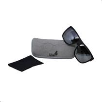 Oculos Solar Unisex Quadrado Preto Espelhado User4 Oculos Solar Unisex Quadrado Preto Espelhado User4