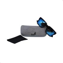 Oculos Solar Unisex Quadrado Preto Espelhado User4 Oculos Solar Unisex Quadrado Preto Espelhado User4