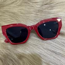 Óculos Solar Vermelho Retro ManuPeron