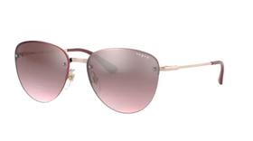 Óculos Solar Vogue Vo4156s 50757a 55 Rosa Lente Prata Degrade Rosa Espelhado