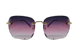 Óculos solares quadrados degradê purple uv400 Óculos solares quadrados degradê purple uv400