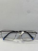 Óculos Spellbound em metal com detalhes em preto e azul