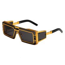 Óculos Steampunk Oversized Gold para festas Óculos Steampunk Oversized Gold para festas