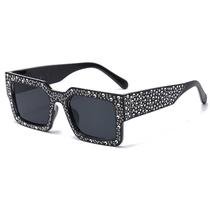 Óculos, strass, moldura quadrada, óculos de festa modernos