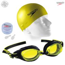 Oculos / Touca / Protetor De Ouvido Speedo / Original