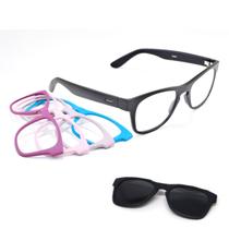 Oculos Troca Frentes Armação P/ Grau Sol Lançamento 931 kit1 Oculos Troca Frentes Armação P/ Grau Sol Lançamento 931 kit1