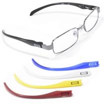 Oculos Troca Hastes Coloridas Infantil Armação Metal Smart