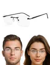 Oculos Unissex Sem Aro Flutuante Balgriff Leve Haste Com Mola