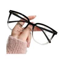 Óculos Unissex Transparentes Com Bloqueio De Luz Azul Para Computador, Armação Quadrada, Óculos