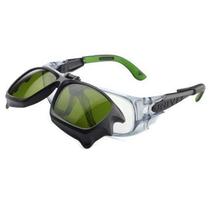 Óculos Univet 5X9 Para Lentes de Grau Com Flip 5X9R Incluso Para Solda e IR