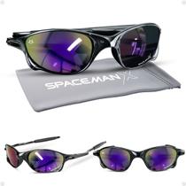 Oculos Verão Masculino Praia Lupa Sol Proteção UV + Case vilão original lente espelhada qualidade premium acetato