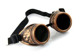 Óculos Vintage Fantasia Cibernético Goggles Steampunk - MC Presentes