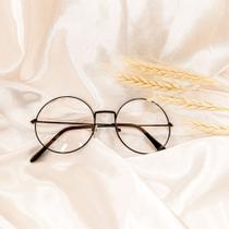 Oculos vintage redondo preto - EBENÉZER 21