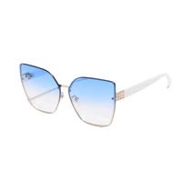 Óculos Vintage Sem Armação Quadrados UV400 Para Caminhadas, Camping E Viagens Com Lentes Gradientes