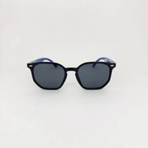 Óculos VistaLab Kids Mini Magno Preto e Azul com Proteção UV400