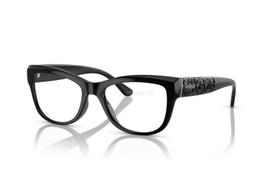 Óculos Vogue Preto Brilho Feminino Receituário Acetato 53mm