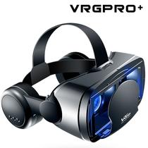 Óculos VR 3D VRG Pro+ - Realidade Virtual para Games com Fone de Ouvido