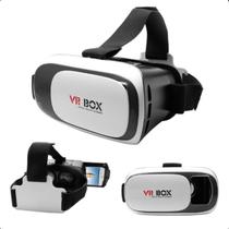 Óculos VR Box 2.0 3D Realidade Virtual Controle Bluetooth Filmes