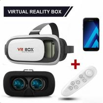 Óculos VR Box 2.0 3D Realidade Virtual Controle Para Celular
