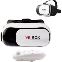 Óculos VR Box 2.0 3D Realidade Virtual Para Celular Filmes Jogos