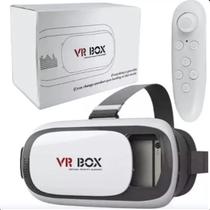 Óculos VR Box 2.0 para Realidade Virtual Celular, Controle para Jogos e Filmes