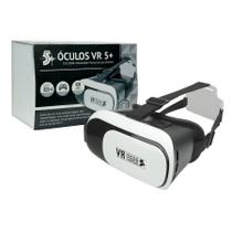 Óculos Vr Box 2.0 Premium Realidade Virtual 3d Android Vr 5+