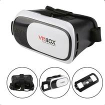 Óculos VR Box 2.0 Realidade Virtual 3D Com Controle Para Celular