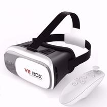 Oculos Vr Box 2.0 Realidade Virtual + Controle Cardboard 3D Oculos Vr Box 2.0 Realidade Virtual + Controle Cardboard 3D