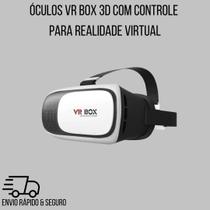 Óculos VR Box 3D com Controle para Realidade Virtual - Online