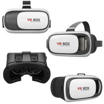 Óculos VR Box 3D Realidade Virtual 2.0 Controle Cardboard