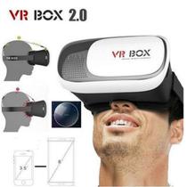 Óculos VR Box 3D Realidade Virtual Controle Filmes Jogos Exclusivo