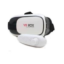 Óculos Vr Box Com Controle Bluetooth Branco